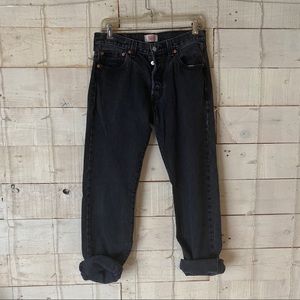 Levi’s 501 Jeans Black Denim